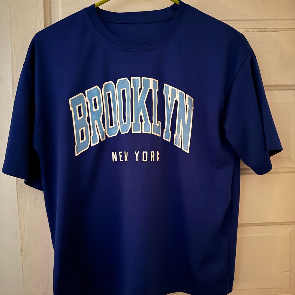 SHEIN Vibrant Blue Tee